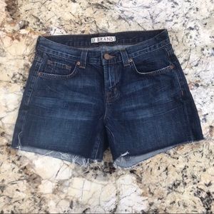 J Brand “Scorpio” Denim Mini Shorts